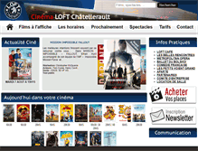 Tablet Screenshot of loftcinemas.com